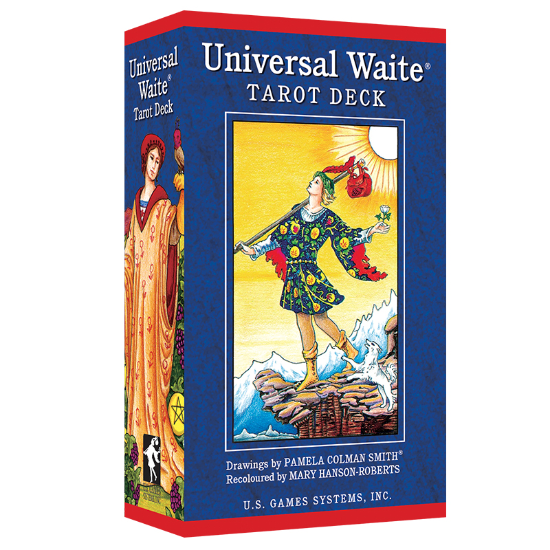 进口正版普及韦特塔罗牌Waite Tarot伟特桌游卡牌桌布卜占 taluo
