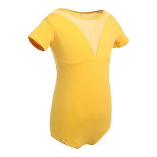 儿童舞蹈服装长短袖女童练功考级中国舞服芭蕾舞裙少儿体操服纯棉