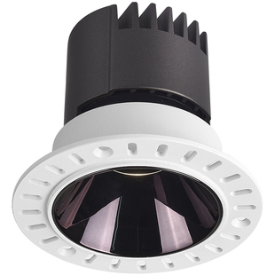 无边框射灯 嵌入式防眩光预埋筒灯LED天花灯客厅无主灯家用小山丘