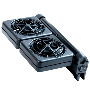 鱼缸风扇降温制冷棒散热器静音迷你温控水族草虾缸冷水机冷却风扇