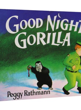 晚安大猩猩英文原版绘本Good Night Gorilla 幼儿英语启蒙纸板书 可搭brown bear我是一只兔子I am a Bunny饥饿的毛毛虫dear zoo