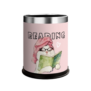 芊芊郡主高颜值垃圾桶双层家用卧室客厅轻奢可爱卡通创意儿童房