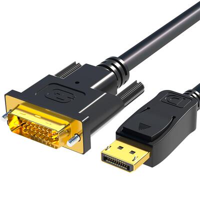 DVI转DP线dvi转dp显示器连接线