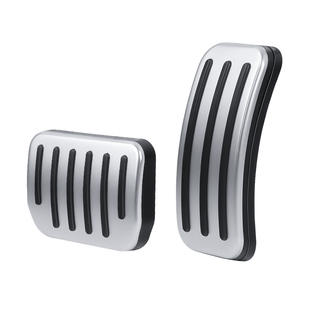 适用于焕新版特斯拉modelY3铝合金油门刹车脚踏板卡扣式金属配件