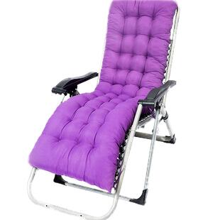 加厚躺椅垫子秋冬季办公长椅垫毛绒可拆洗红木沙发坐垫折叠床棉垫