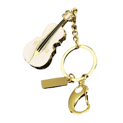 3.0高速u盘256g吉他优盘刻字Logo