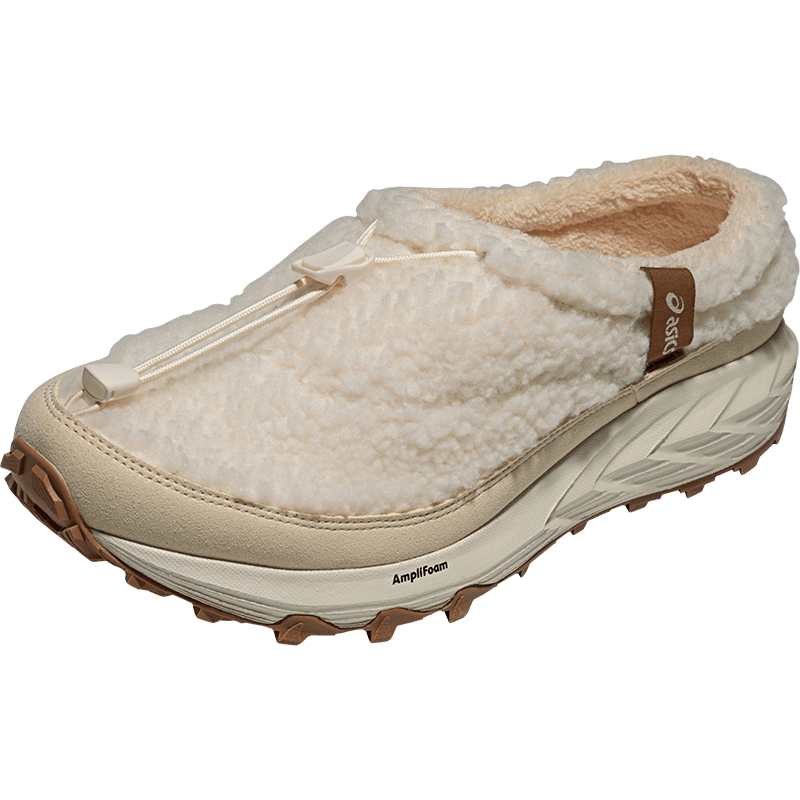 ASICS亚瑟士GEL-SONOMA WT泰迪拖情侣一脚蹬保暖拖鞋毛绒休闲棉鞋