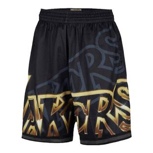 mitchell&ness短裤魔术队BigFace美式复古暗纹透气运动短裤男MN