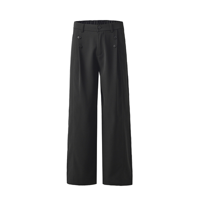 CHANMONTH美式复古阔腿休闲裤男