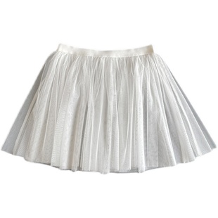 裙子加长下摆叠穿神器打底裙内衬裙屁帘女夏单层罩纱透明短裙延长