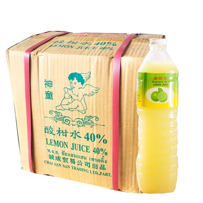 泰国柠檬汁青柠汁泰菜1Lx12瓶