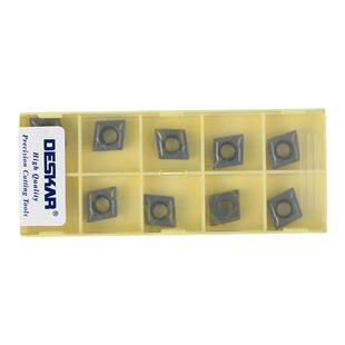 戴斯卡DESKAR数控外圆内孔镗孔刀片CCMT09T304 LF6018不锈钢菱形