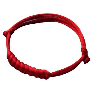 马年本命年红绳脚链绳金刚结编织男女情侣宝宝成人平安幸运手链绳