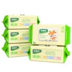 可爱多婴幼儿童湿巾新生宝宝手口屁专用湿纸巾家用大包实惠装厕纸