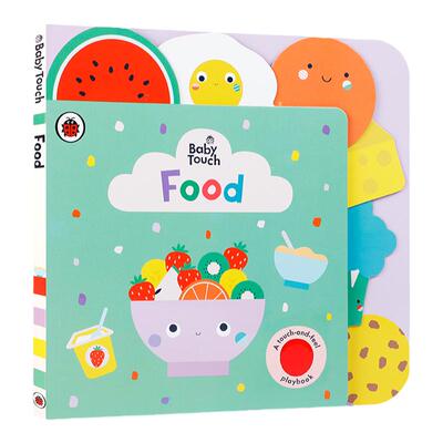 英文原版进口Baby Touch: Food婴儿触摸书:食物Ladybird Playbook宝宝Peekaboo躲猫猫Rainbow彩虹Playbook婴儿早教babytouch