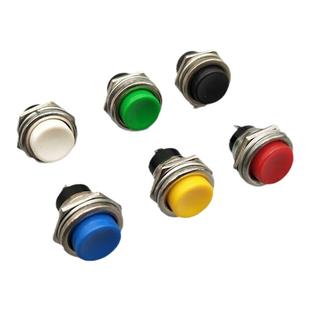 10个16mm小型圆形自复位无锁点动按钮开关电子吊秤按键开关微型