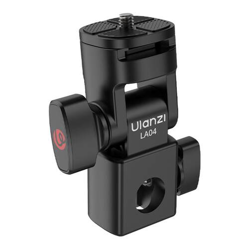 Ulanzi优篮子LA04灯架转接云台适用神牛永诺金贝补光灯热靴闪光灯多角度转换座摄影灯架接口摄像多功能配件