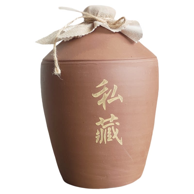 陶源记5斤加厚内外无釉密封酒瓶