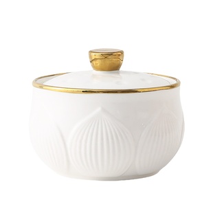 酒店家用陶瓷隔水炖盅带盖燕窝汤盅蒸蛋隔水炖商用专用定制小炖盅