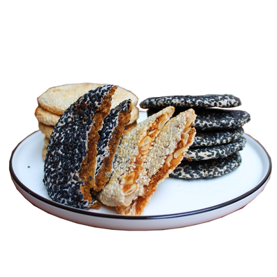 灵山沙坪冠艺芝麻饼薯蓉馅叉烧馅