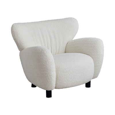 grado美人鱼造型榉木北欧沙发椅