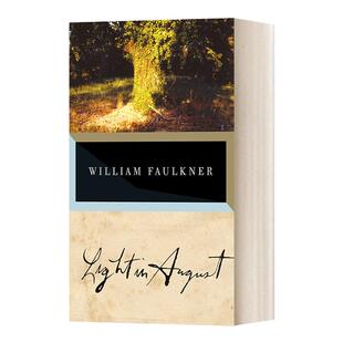 八月之光 英文原版小说 Light in August William Faulkner威廉福克纳 经典小说 诺贝尔文学奖得主作品 英文版 进口英语原版书籍