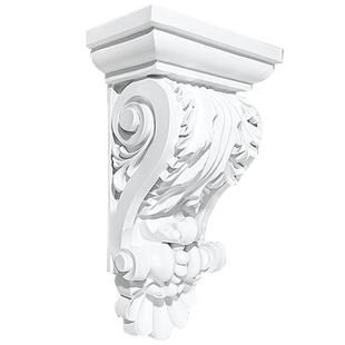 法式梁托pu线条拱形门造型垭口装饰石膏角成品拱门欧式罗马柱柱头