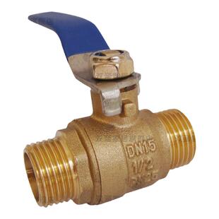 全铜4分DN15双外牙铜球阀 外丝铜球阀 耐高温燃气阀 水管阀门开关