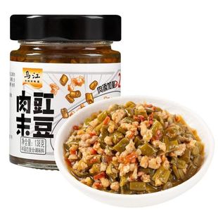 乌江肉末豇豆下饭菜拌面酱菜肉丁酱即食开胃下饭榨菜罐装泡菜