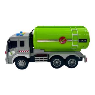 挖掘机油罐车文艺车玩儿童惯性声光塑胶吊机翻斗车搅拌工程车玩具