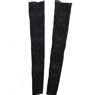 防晒手套女春夏秋季护手臂加长款开车手臂套防紫外线袖子冰丝袖套