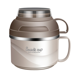 304不锈钢打饭专用饭盒学生大容量带盖高颜值食品级手柄泡面碗