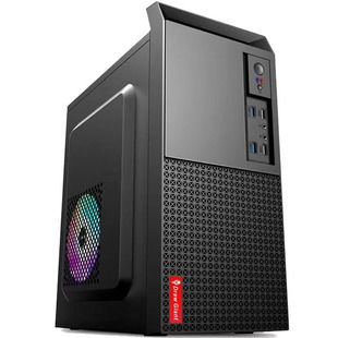 真全新雕刻机专用带PCI槽9针COM串口台式电脑主机组装全套整办公