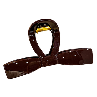 简约蝴蝶结发夹女2025新款后脑勺抓夹盘发鲨鱼夹半扎发量多发夹子