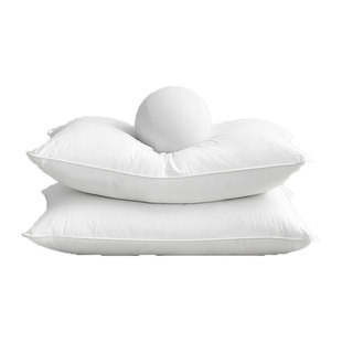 彼得卡努枕头护颈椎枕芯家用一对全棉枕头学生男宿舍枕芯可水洗枕