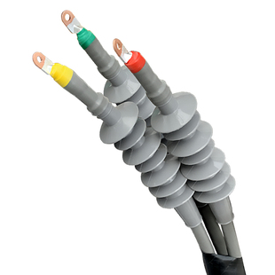 10KV冷缩电缆终端头附件户内外35千伏高压电力电缆头冷缩绝缘套管