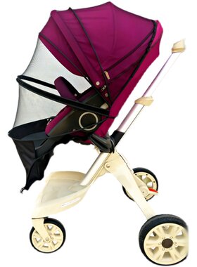 蚊帐适用于Stokke Xplory scoot V6 beat婴儿推车蚊帐防蚊虫飞絮