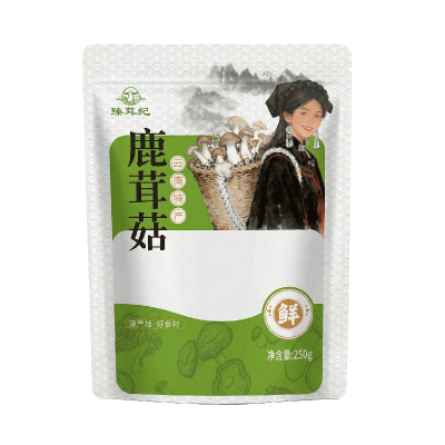 臻茸纪鹿茸菇干货脆嫩鲜香