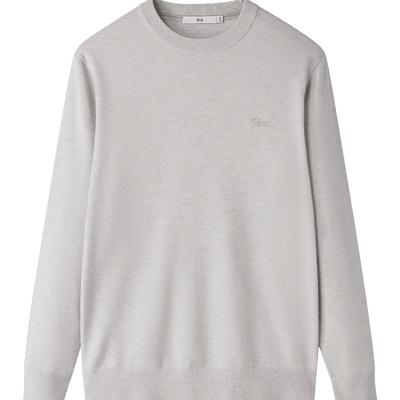 海澜之家含羊毛保暖长袖针织衫男