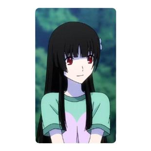 散华礼弥卡贴动漫周边僵尸哪有那么萌校园学生饭卡公交卡片贴纸