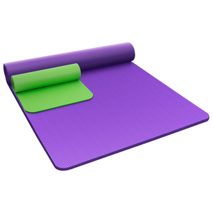双人瑜伽垫超大瑜珈垫子地垫家用防滑加厚加宽加长初学儿童舞蹈垫