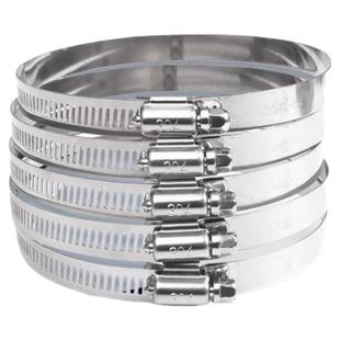 304不锈钢卡箍管卡强力美式喉箍抱箍管箍 管夹水管支架固定器卡扣