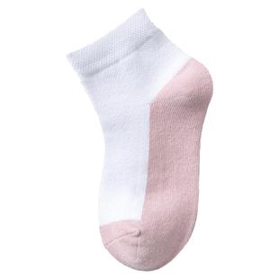 学生袜夏季薄款白色运动儿童袜子棉袜男孩中筒耐脏小孩袜女孩短袜