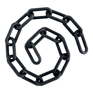 实心承重塑料链条12毫米14MM护栏警示隔离链子晾衣广告吊牌链防腐