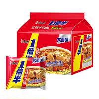 康师傅方便面一倍半红烧牛肉面泡面速食面