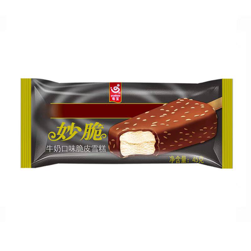 50支粤宝妙脆冰淇淋白桃撞奶冻椰