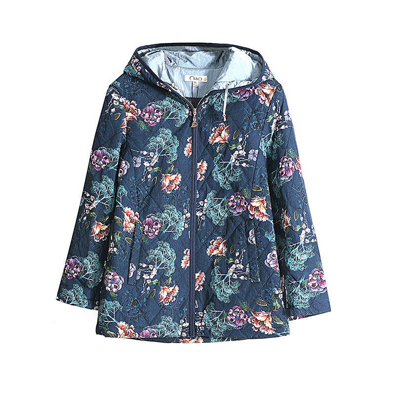中老年短款新雪丽棉服宽松大码