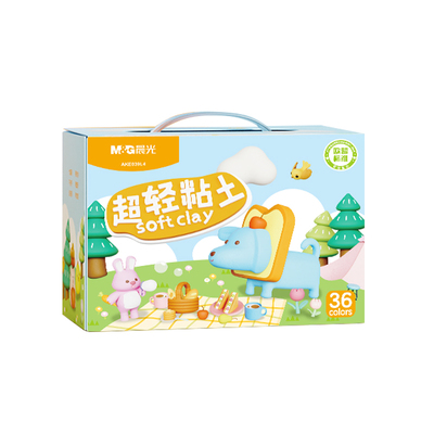 晨光轻粘土大罐粘土24色