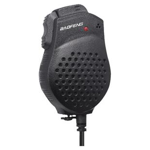 宝锋对讲机双PTT手咪话筒适用宝峰UV-5R对机讲UV-82手台K头肩咪