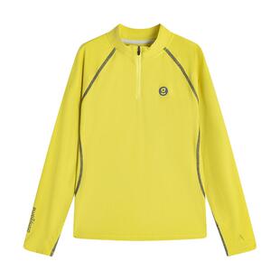 onmygame【弹力魔方格】儿童高弹力运动速干衣男童训练衣长袖T恤